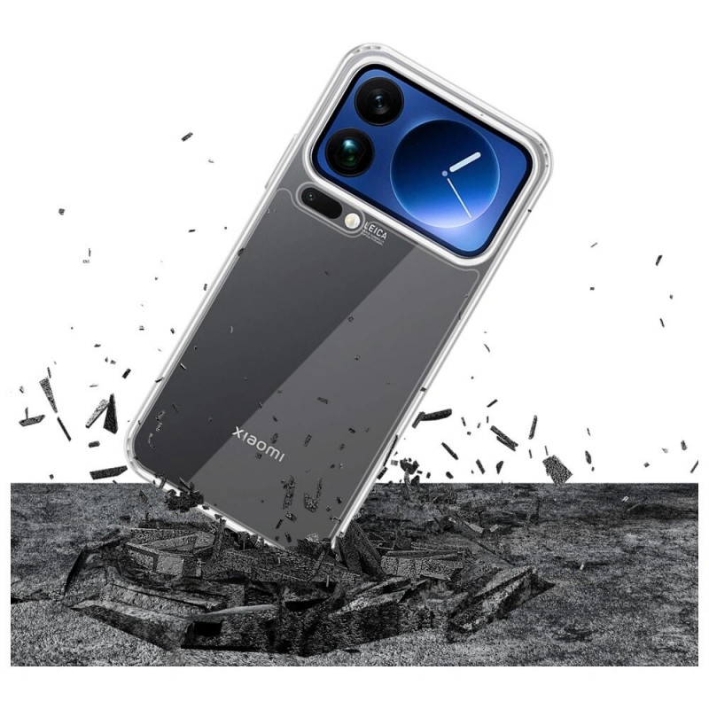 3mk Armor Case Xiaomi 17 Pro kaitsekate, läbipaistev