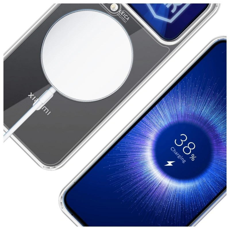 3MK Armor MagCase Xiaomi 17 Pro nutitelefoni ümbris, läbipaistev