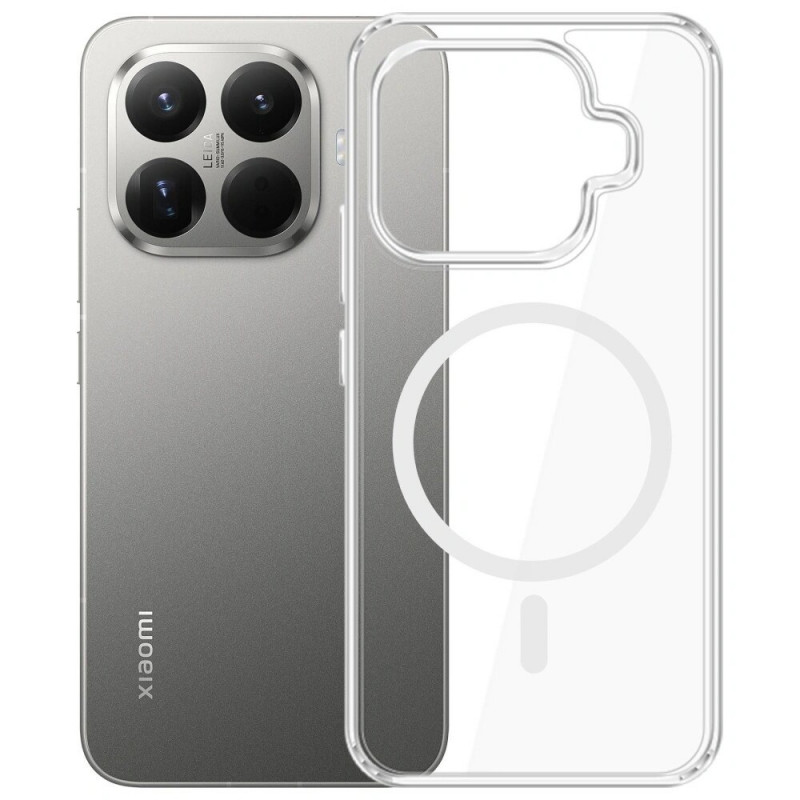 3MK Armor MagCase Xiaomi 15T Pro 5G nutitelefoni ümbris, läbipaistev