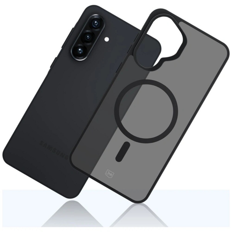 3MK Smoke MagCase Samsung Galaxy A37 nutitelefoni ümbris, suitsumust