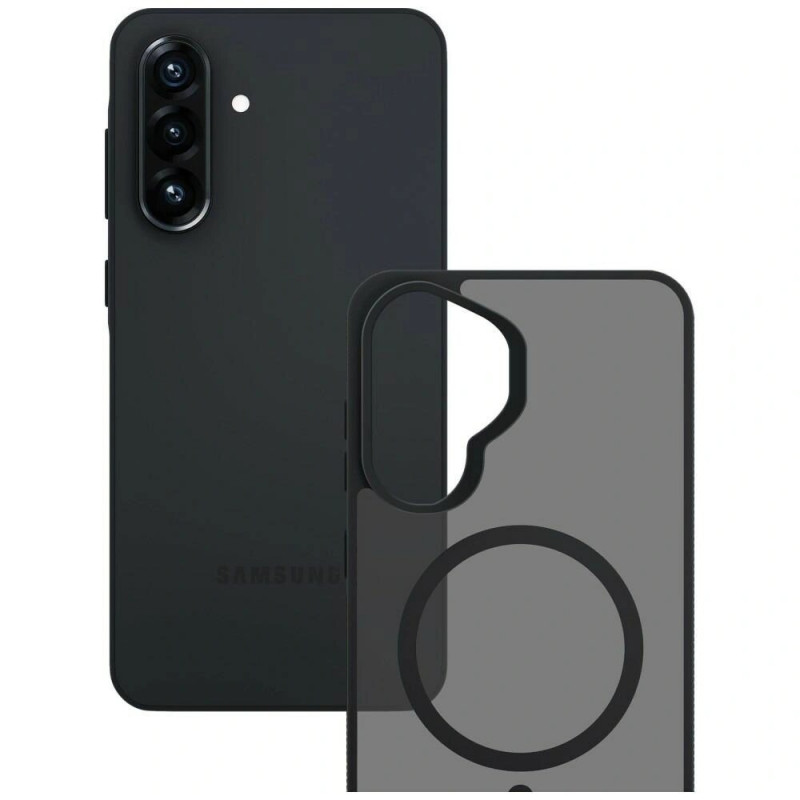 3MK Smoke MagCase Samsung Galaxy A37 nutitelefoni ümbris, suitsumust
