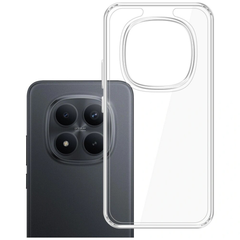 3MK Armor Case kate Xiaomi Redmi Note 15 Pro 5G jaoks, läbipaistev