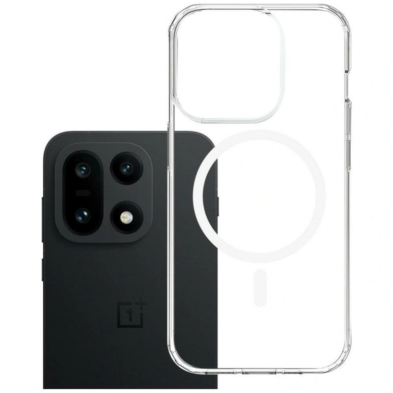 3MK Armor MagCase OnePlus 15 5G jaoks, läbipaistev