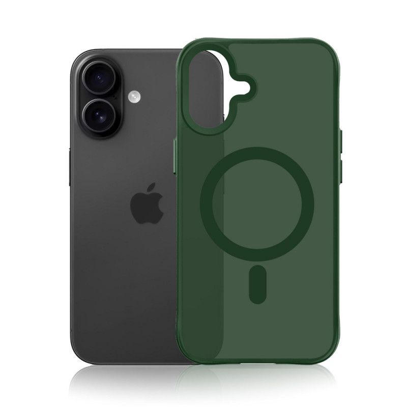 3MK Smoke MagCase Apple iPhone 16 Pro jaoks, roheline