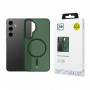 3MK Smoke MagCase Samsung Galaxy S24 jaoks, roheline