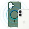 3MK Smoke MagCase Apple iPhone 16 jaoks, roheline