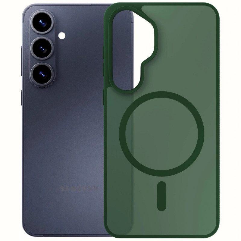 3MK Smoke MagCase Samsung Galaxy S26+ jaoks, roheline