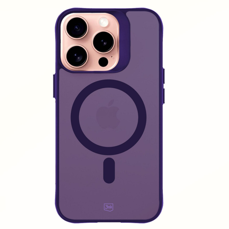 3MK Smoke MagCase Apple iPhone 16 Pro Max jaoks, lilla