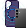3MK Smoke MagCase Samsung Galaxy S25 jaoks, lilla