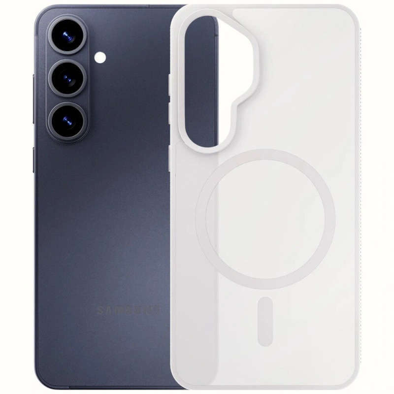 3MK Smoke MagCase ümbris Samsung Galaxy S26+ jaoks, valge