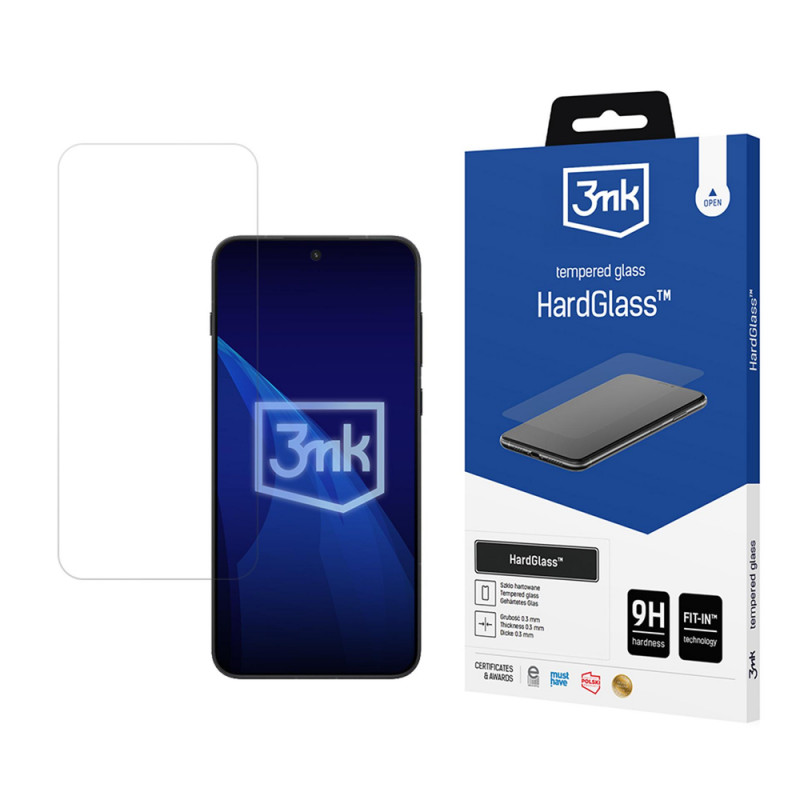 3MK HardGlass OnePlus 15R karastatud klaasist ekraanikaitse