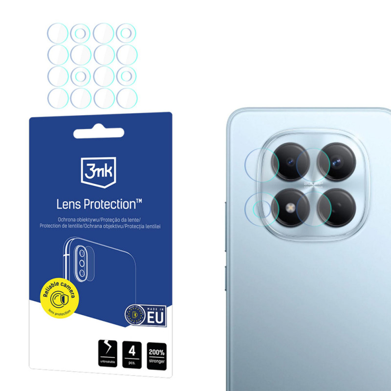 3MK Lens Protection Xiaomi Redmi Note 15 Pro 4G / Pro 5G / Pro+ 5G kaamera objektiivi kaitse (4 tk)