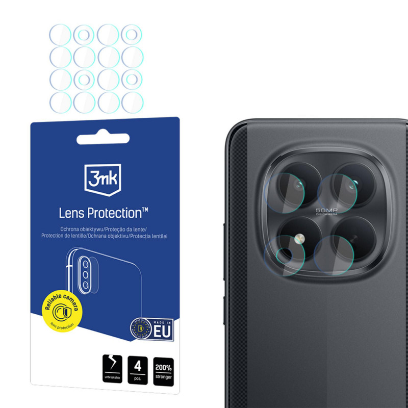3MK Lens Protection Xiaomi Poco M8 Pro 5G kaamera objektiivi kaitseklaas (4 tk)