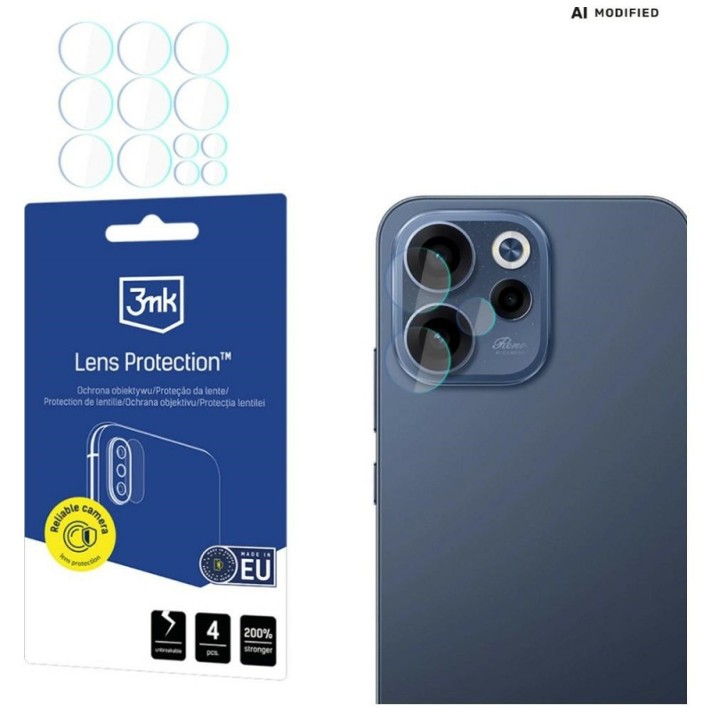 3MK Lens Protection (4 tk) Oppo Reno 15 F 5G / Reno 15 FS 5G (CPH2801) jaoks