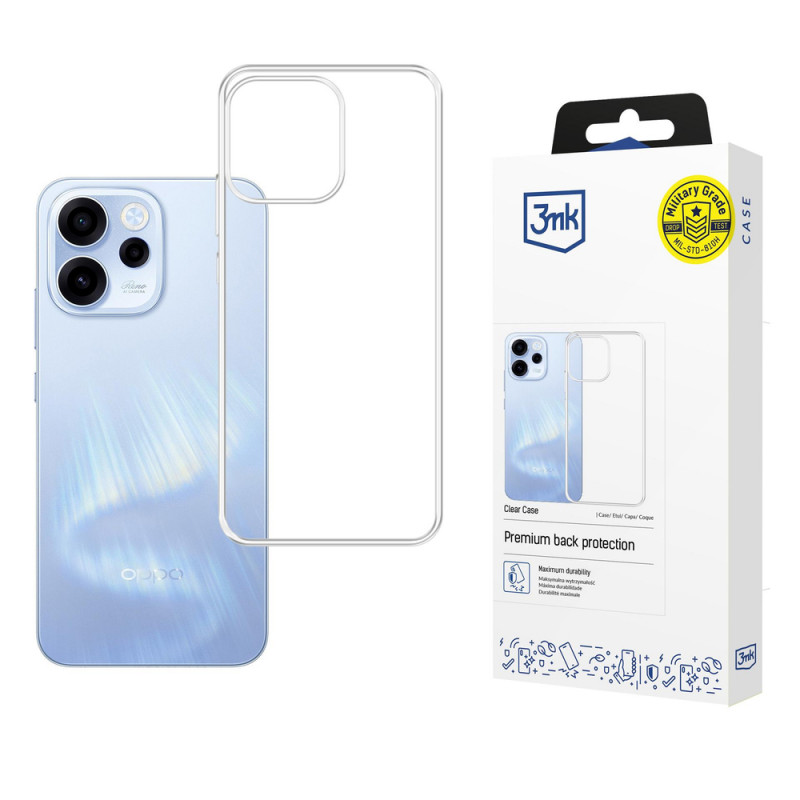 3MK Clear Case kaitsekate Oppo Reno 15 5G (CPH2825) jaoks, läbipaistev