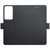 3MK Wallet Case kõnekaardiga ümbris Realme C71-le, must