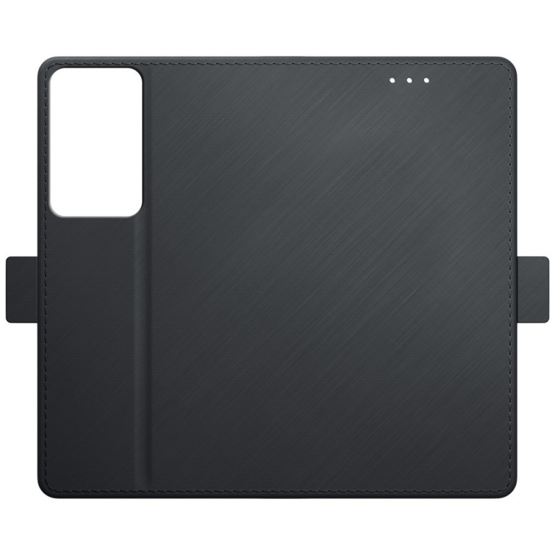 3MK Wallet Case kõnekaardiga ümbris Realme C71-le, must