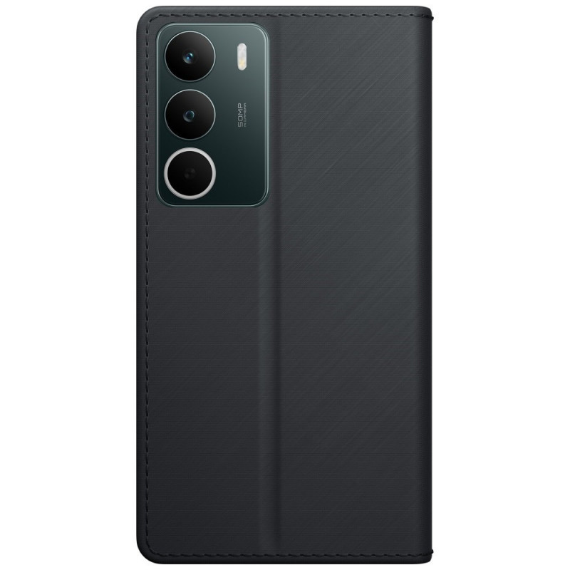 3MK Wallet Case kõnekaardiga ümbris Realme C71-le, must