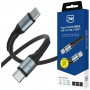 3MK Hyper Cable N-SERIES USB-C - USB-C kaabel, 3 m, 100 W, must