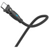 3MK Hyper Cable N-SERIES USB-C - USB-C kaabel 180° pöörleva otsikuga, 1 m, 100 W, must