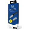 3MK Hyper Cable N-SERIES USB-C - USB-C kaabel, 1 m, 240 W, must