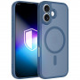 3MK Misty MagCase kaitsekott Apple iPhone 16 jaoks, sinine