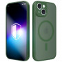 3MK Misty MagCase ümbris Apple iPhone 15 jaoks, roheline