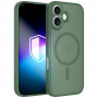 3MK Misty MagCase kaitsekott Apple iPhone 16 jaoks, roheline