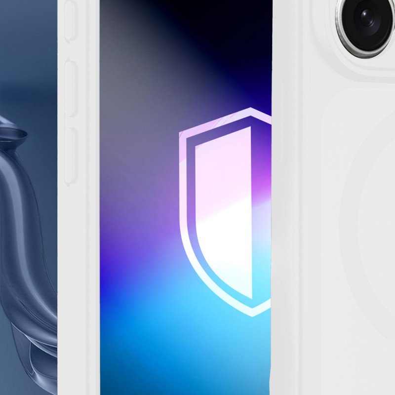 3MK Misty MagCase Apple iPhone 15 Pro Max nutitelefoni ümbris, MagSafe-ühilduv, valge