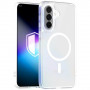 3MK Misty MagCase Samsung Galaxy A37 nutitelefoni ümbris, MagSafe-ühilduv, valge