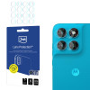 3MK Lens Protection Motorola Moto G87 hübriidkaamera objektiivi kaitseklaas (4 tk)