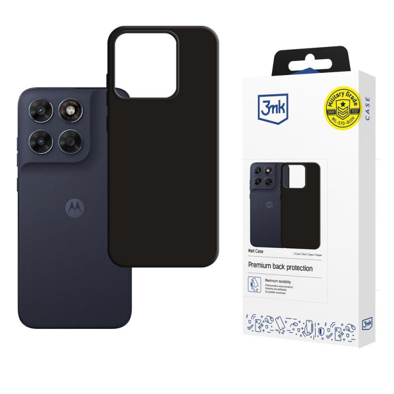 3MK Matt Case Motorola Moto G87, must