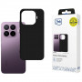 3MK Matt Case Xiaomi 17T Pro telefonikate, must