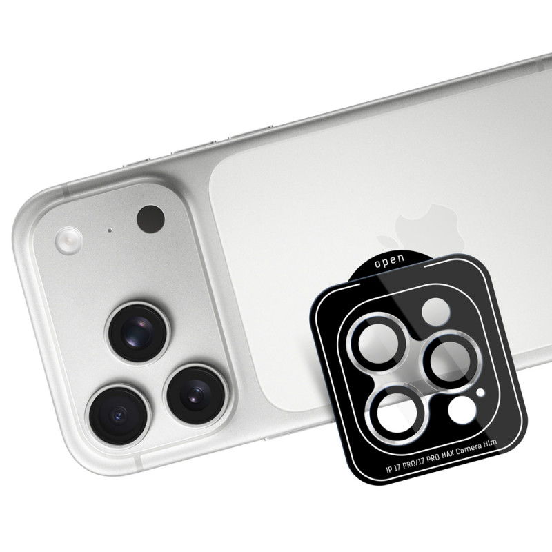 3MK Lens Protection Pro kaamerakaitse Apple iPhone 18 Pro / 18 Pro Max jaoks, must