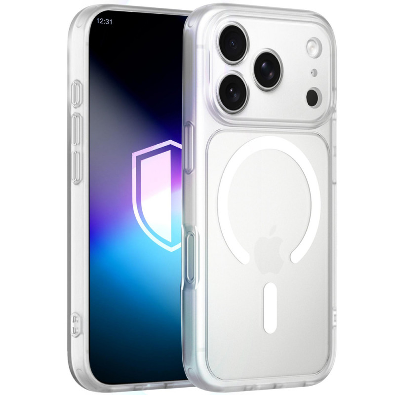 3MK Misty MagCase Apple iPhone 17 Pro Max / 18 Pro Max telefonikate, valge