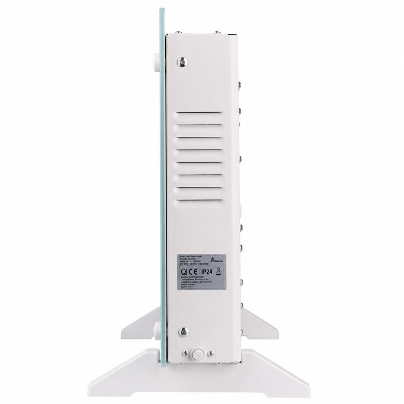 Extralink nutikas klaaspaneel-radiaator LPL-23A-WH, 2000 W, WiFi, valge