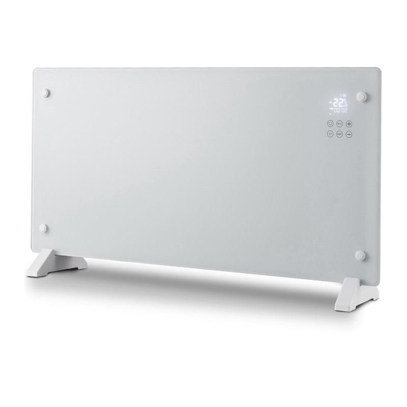 Extralink nutikas klaaspaneel-radiaator LPL-23A-WH, 2000 W, WiFi, valge