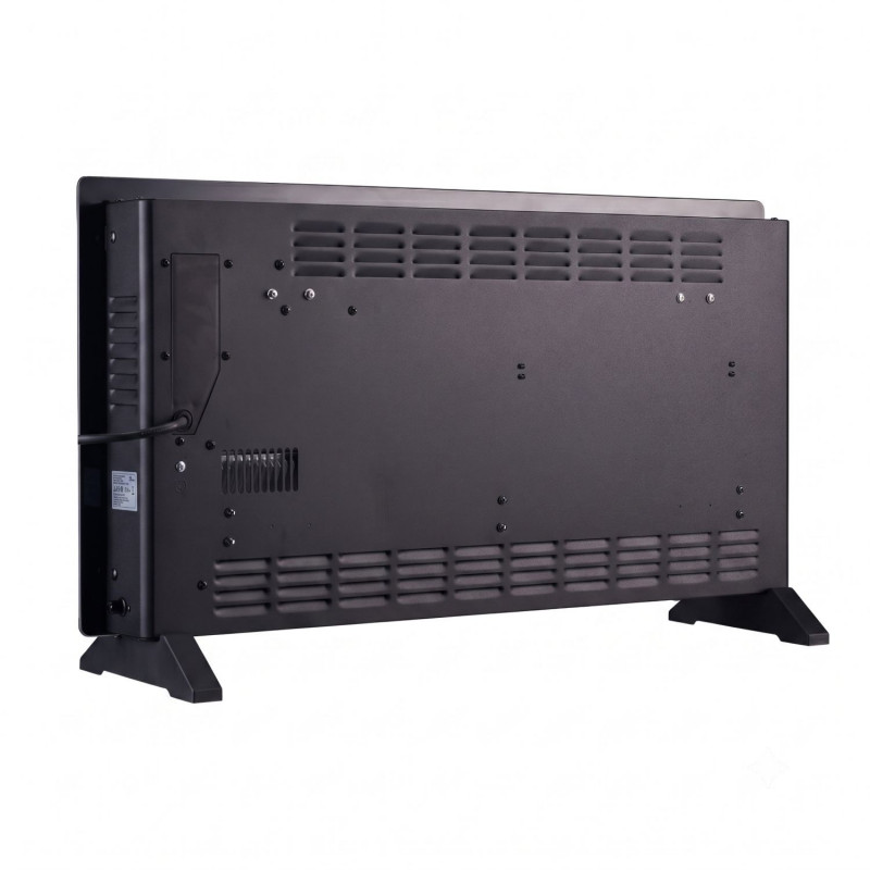 Extralink nutikas klaaspaneel-radiaator LPL-23A-BL, 2000 W, WiFi, must