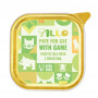 TILLO Pate Game märgtoit kassidele, 100 g