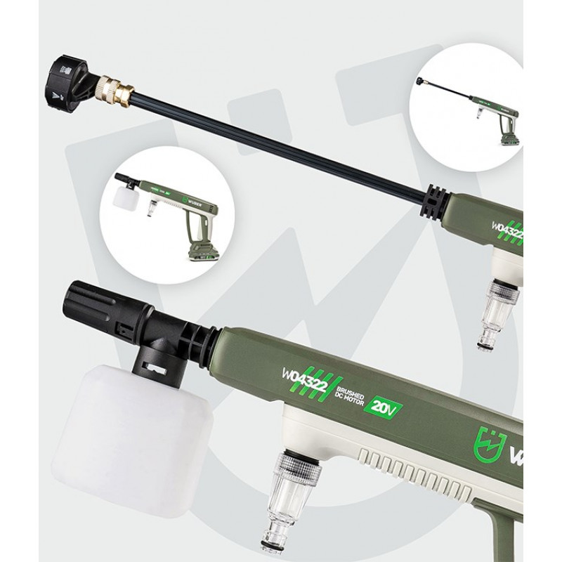 Wuber W04322 akutoitel survepesur, 20 V, 300 l/h