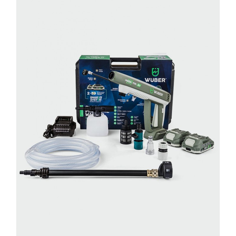Wuber W04322 akutoitel survepesur, 20 V, 300 l/h