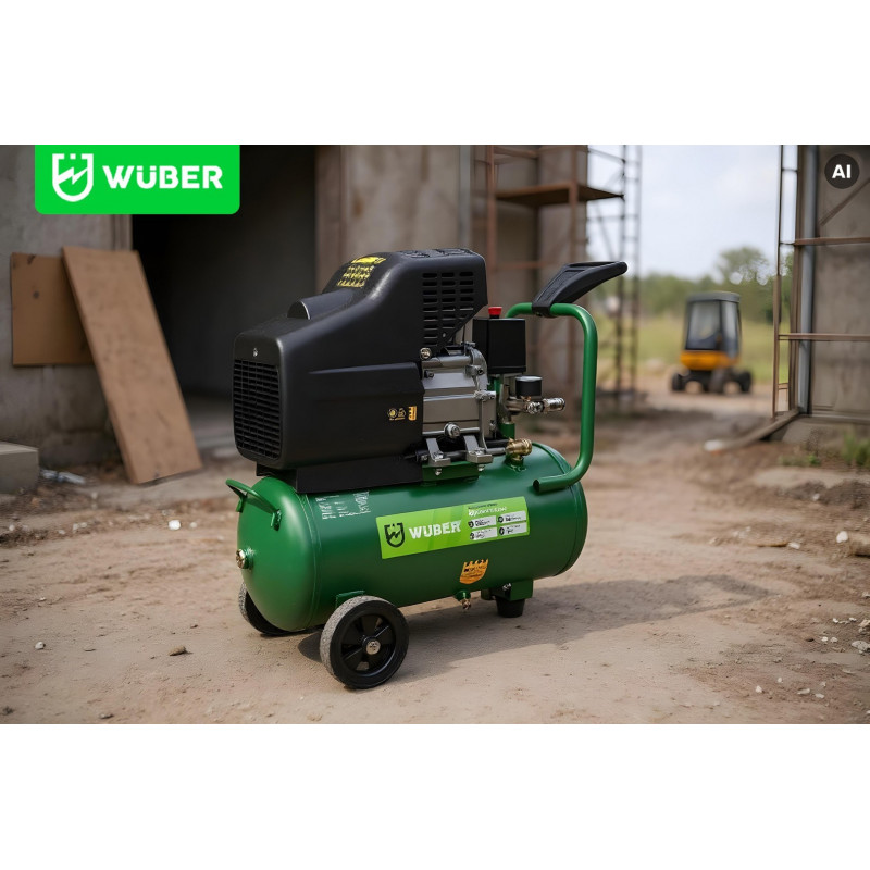 Wuber W54001 õlikompressor, 24 L