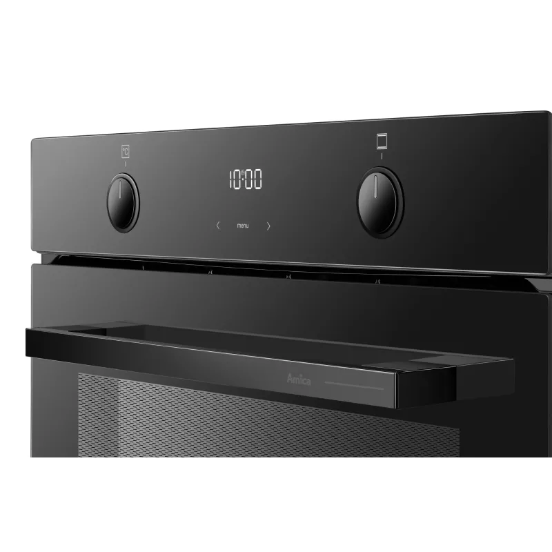 Amica AOV33P1FBbA sisseehitatav elektriahi, 77 L, must, energiaklass A