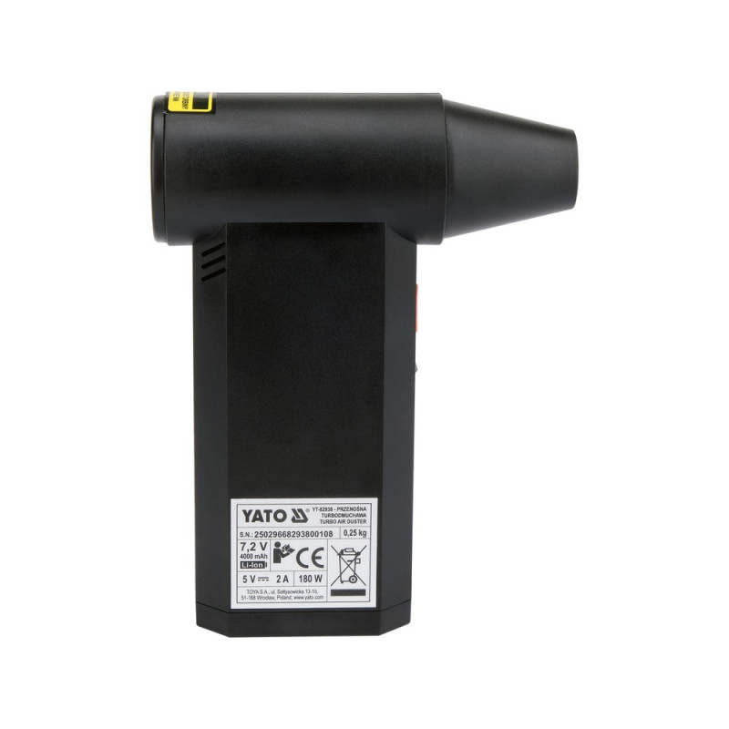 YATO YT-82938 minipuhur, 7.2 V, 135000 p/min