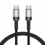 Tech-Protect UltraBoost Evo kaabel USB-C / USB-C 100W 5A 100cm titaan