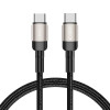 Tech-Protect UltraBoost Evo kaabel USB-C / USB-C 100W 5A 100cm titaan