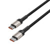 Tech-Protect UltraBoost Evo kaabel USB-C / USB-C 100W 5A 100cm titaan