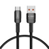 Tech-Protect UltraBoost Evo kaabel USB-A / USB-C 100W 5A 50cm must