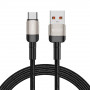 Tech-Protect UltraBoost Evo kaabel USB-A / USB-C 100W 5A 200cm titaan