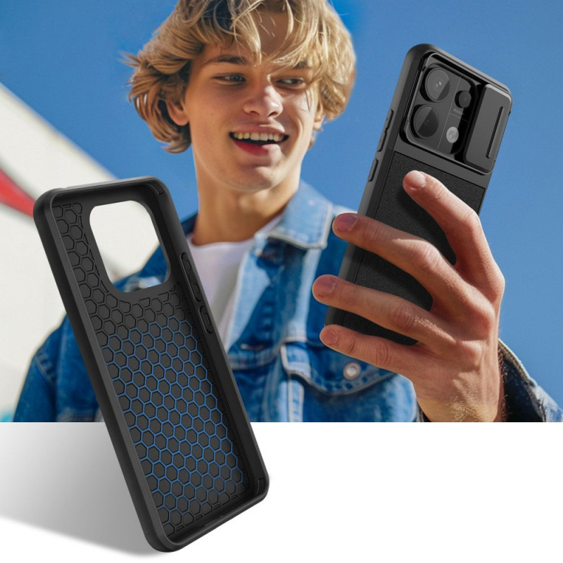 Tech-Protect Velar Cam+ ümbris Xiaomi Redmi Note 13 Pro 5G / Poco X6 5G jaoks, must